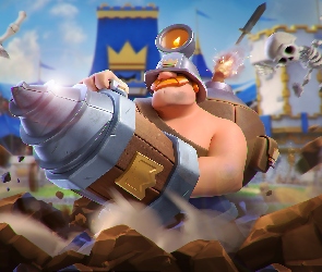 Clash Royale, Gaśnica, Strażak, Postać, Gra