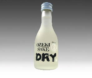 Sake, butelka, Dry