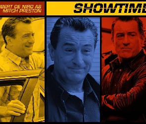 napis, Robert De Niro, Showtime, kolory