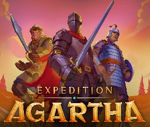 Plakat, Rycerze, Gra, Expedition Agartha