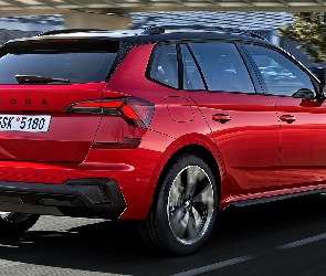 Czerwona, Skoda Kamiq