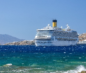 Costa Fortuna, Morze, Statek pasażerski