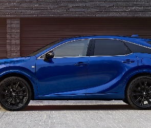 Lexus RX Hybryda F Sport, Bok, Niebieski