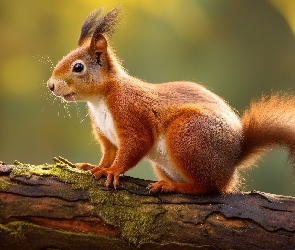 Konar, Grafika, Wiewiórka