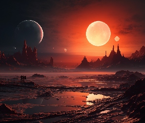 Planety, Góry, Fantasy