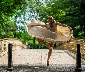 Most, Taniec, Kobieta, Baletnica