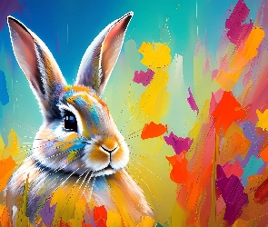 Kolor, Grafika, Królik