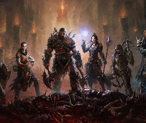 Gra, Łowca demonów, Barbarzyńca, Nekromanta, Czarownica, Mnich, Diablo Immortal, Postacie, Krzyżowiec