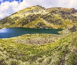 Jezioro, Szczyt, Pireneje, Dolina, Góry, Andora, Cabana Sorda