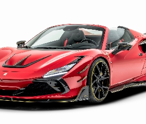 Ferrari F8 Spider Mansory, 3D, Czerwone