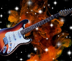 Dym, 2D, Gitara elektryczna