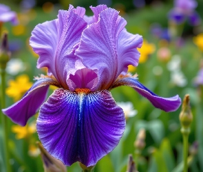 Kwiat, Grafika AI, Irys