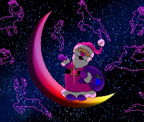 Księżyc, 2D, Mikołaj