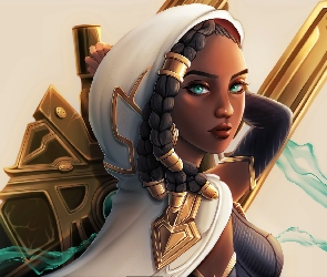 Kaptur, Senna, League of Legends, Warkocz, Kobieta, Gra, Postać