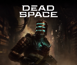 Plakat, Napis, Dead Space, Gra, Postać, Robot