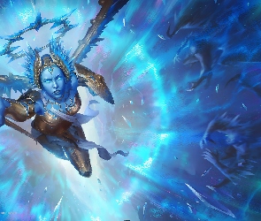 Gra, Blask, Skrzydła, Demony, Tarcza, Broń, Raid Shadow Legends, Postać, Joshua Raphael