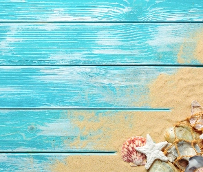 Klapki, Piasek, Lato