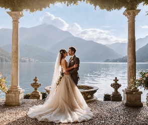 Para, Góry, Jezioro, Taras, Młoda