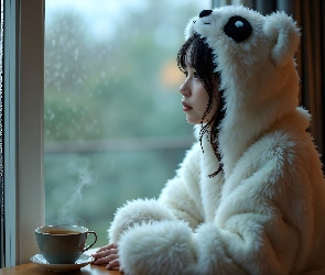 Kombinezon, Pandy, Kobieta