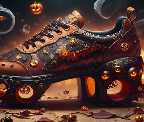 Dynie, Halloween, But