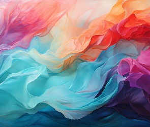 Abstrakcja, Kolorowa, Tekstura