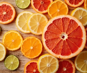 Cytrusy, Plastry, Owoce