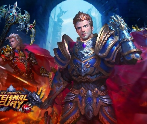 Eternal Fury, Plakat, Broń, Rycerze, Gra