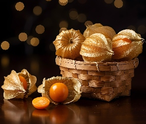 Owoce, Koszyk, Miechunka