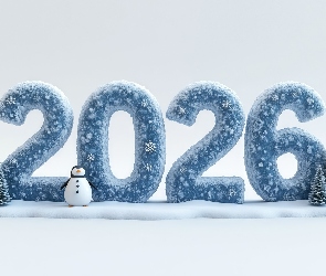 Bałwanek, Choinki, Nowy Rok, 2026