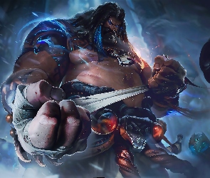Bandaż, Pięści, Postać, League of Legends, Udyr, Ręce