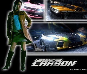 kobieta, samochody, Need For Speed Carbon