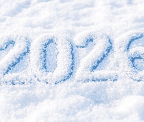 2026, Nowy Rok, Zima, Śnieg