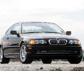 Czarne, Coupe, BMW E 46