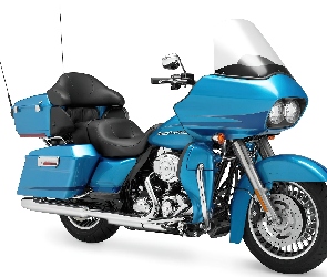 Niebieskie, Harley Davidson Road Glide Ultra, Malowanie