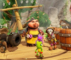 Gra, Yooka Replaylee, Postacie