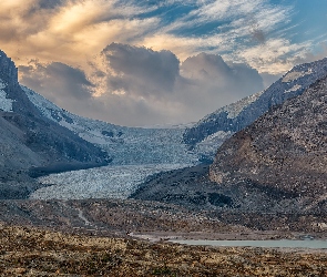 Lodowiec Athabasca, Kanada, Góry Skaliste