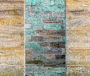 Kafelki, Tekstura, Ściana