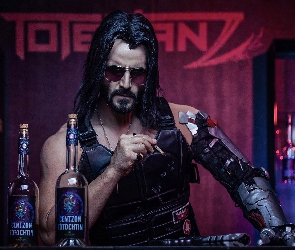Cyberpunk 2077, Johnny Silverhand, Keanu Reeves, Postać, Gra