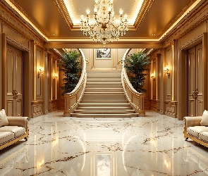 Hol, Schody, Wnętrze