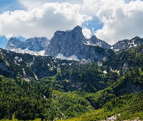 Białe, Chmury, Góry