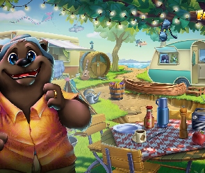 Farmerama, Niedźwiedź, Gra