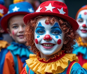 Dzieci, Klauny