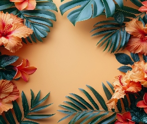 Hibiskus, Liście, Kwiat