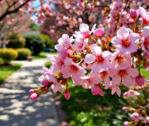 Gałązka, Grafika AI, Kwiaty