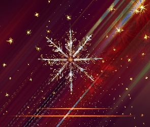 Śniegu, Grafika, Gwiazdki, Śnieżynka, Płatek