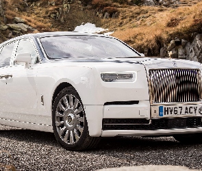 Rolls-Royce Phantom, 2017, Biały
