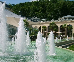 Casino Baden, Fontanna