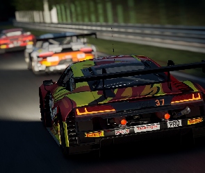 Assetto Corsa Competizione, Gra, Tor, Wyścig