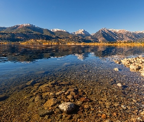 Kamienie, Twin Lakes, Kolorado, Stany Zjednoczone, Góry, Jezioro