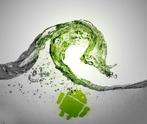 Woda, Android, Fala